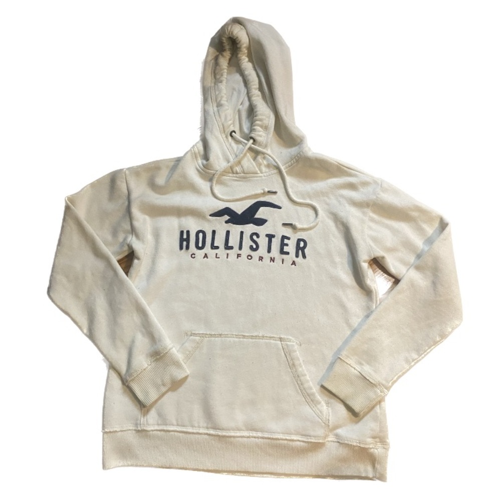 Hollister White Hoodie